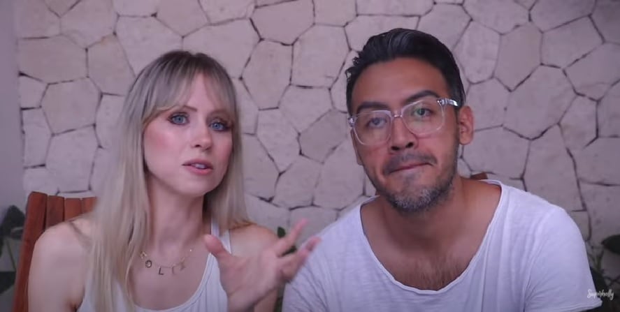 SuperHolly y Benjamín Vargas