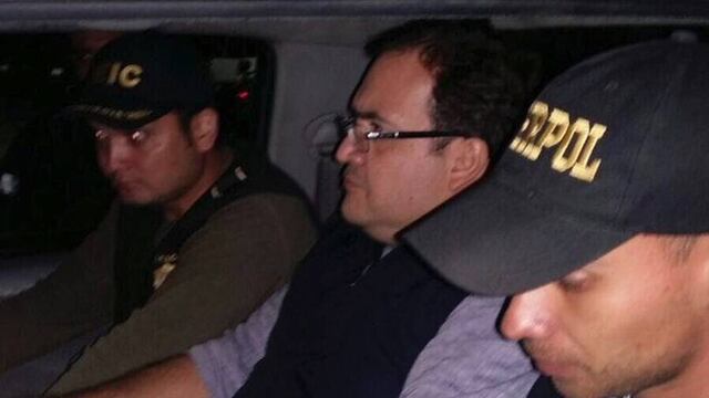 Javier Duarte. Detención en Guatemala.