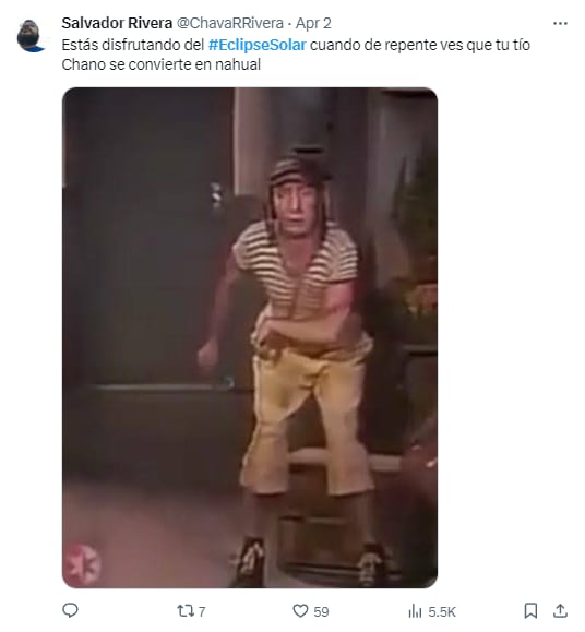 Memes del eclipse solar del 8 de abril