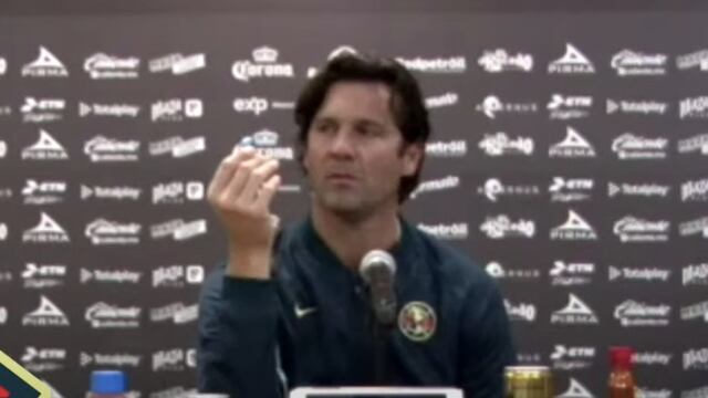 Santiago Solari tuvo problemas en la conferencia de prensa