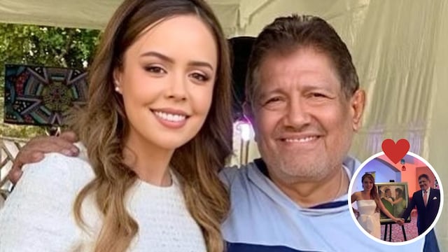 Eva Daniela y Juan Osorio celebran su fiesta de matrimonio.