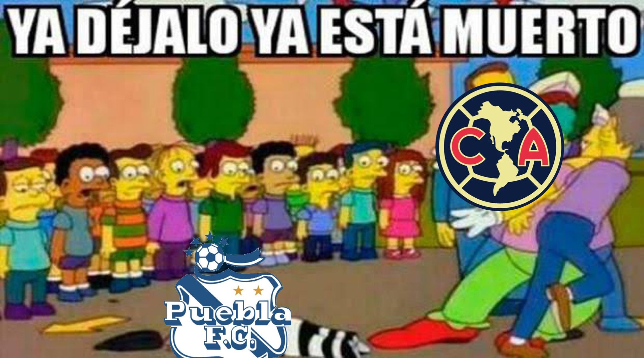Meme América vs Puebla