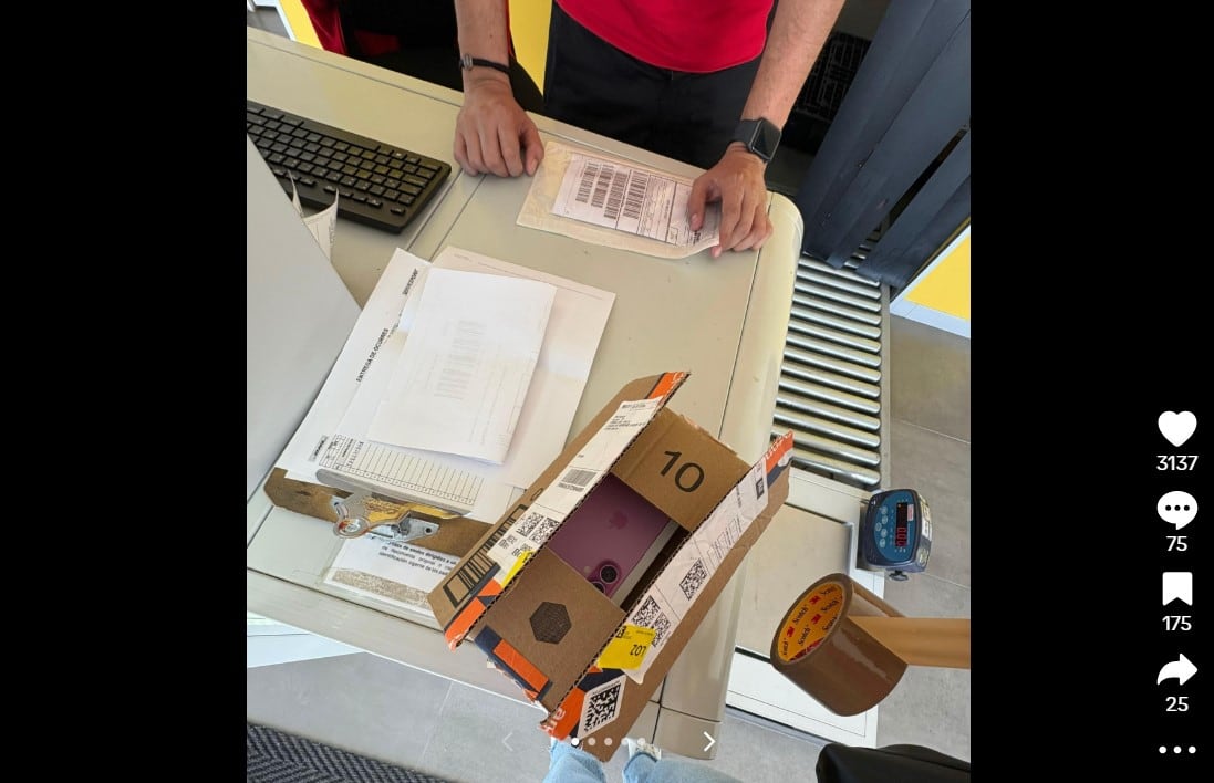 Devolución del iPhone 16 comprado en Amazon México