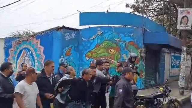 Desalojo en Azcapotzalco