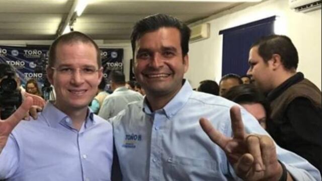 Toño Echevarría y Ricardo Anaya