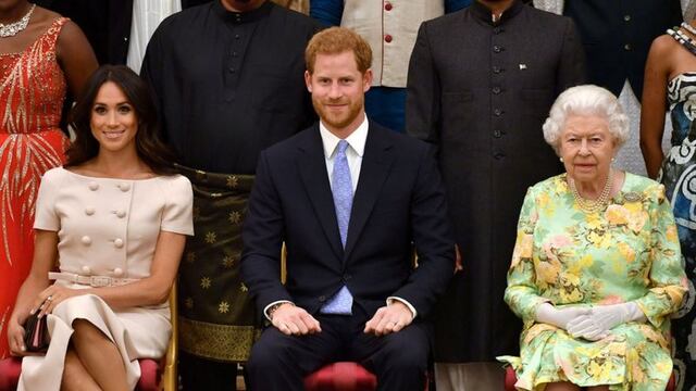 Meghan Markle, Príncipe Harry, Reina Isabel II
