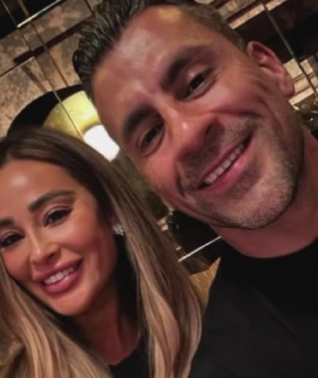 Miguel Ángel Aguilar y su esposa Priscilla Valles