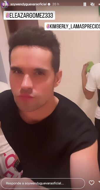 Wendy Guevara presume encuentro con Eleazar Gómez