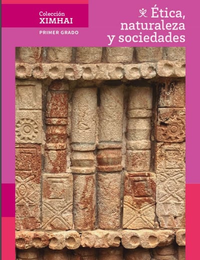 Libro Ética, naturaleza y sociedades para primer grado