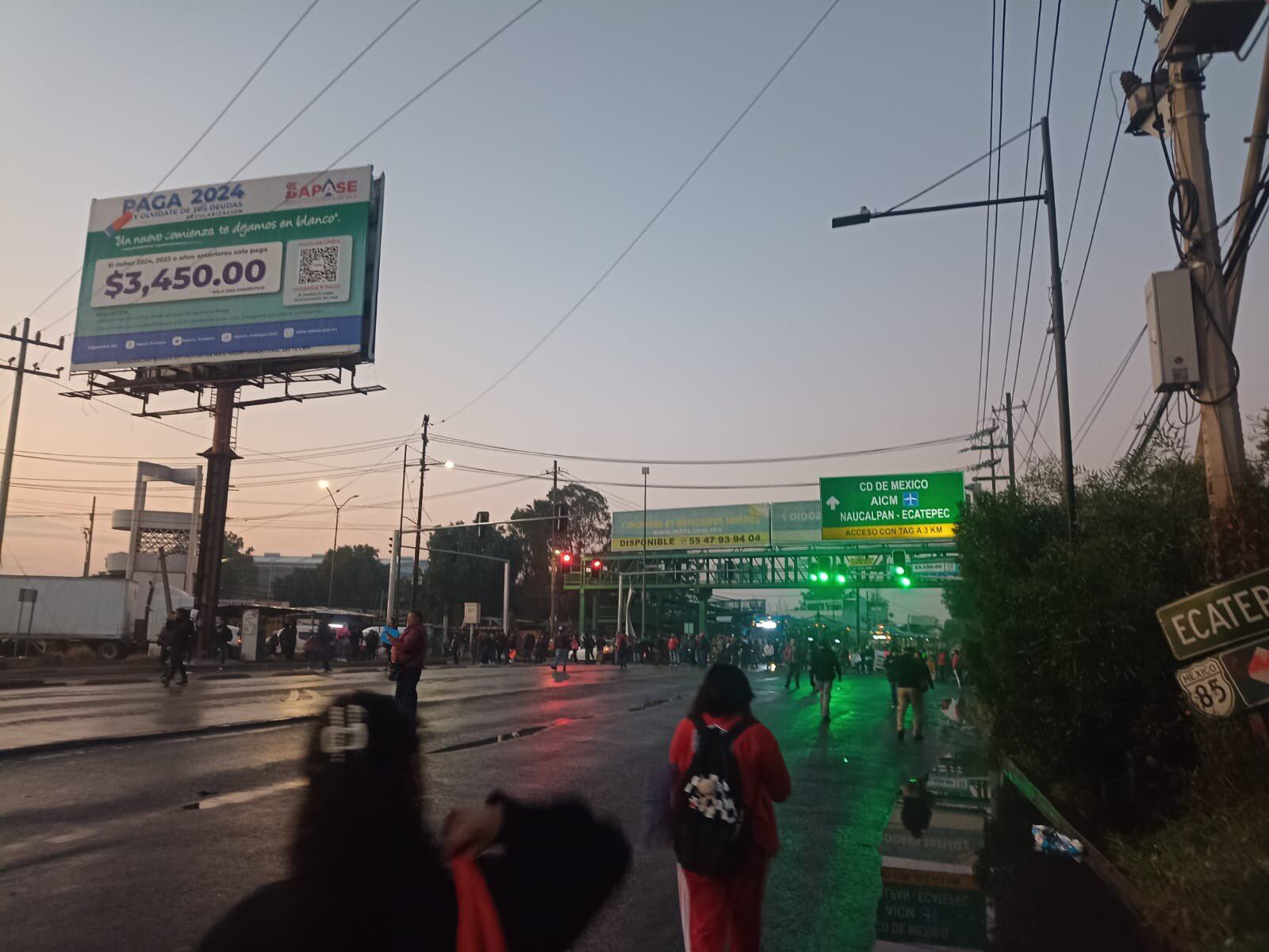 Bloqueos en Ecatepec hoy 30 de octubre