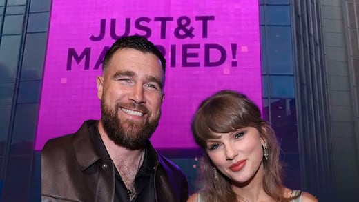 “Recién casados”: confirman que Taylor Swift y Travis Kelce se dieron el sí