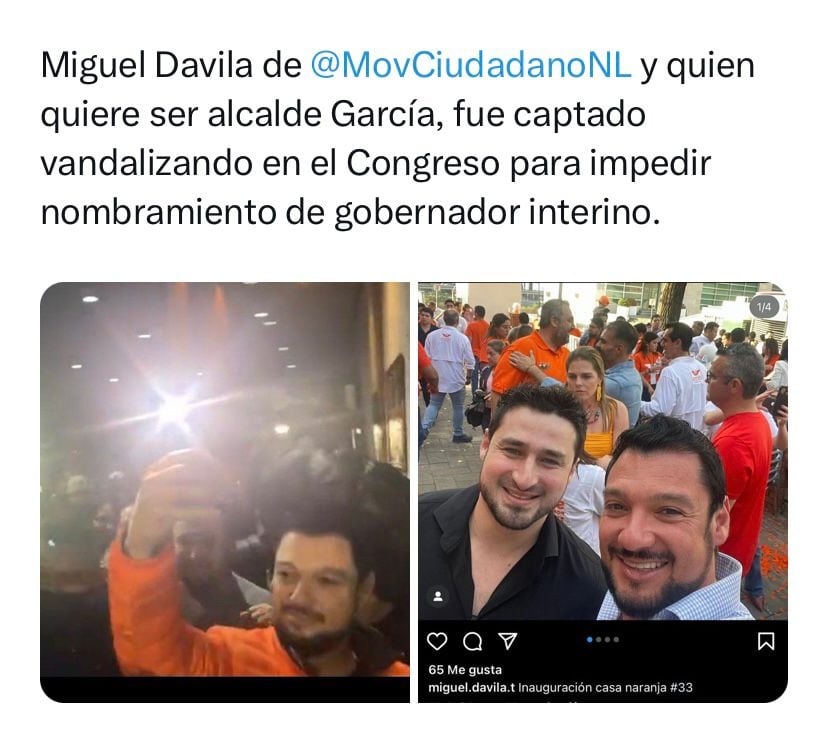 Porros en Congreso de Nuevo León
