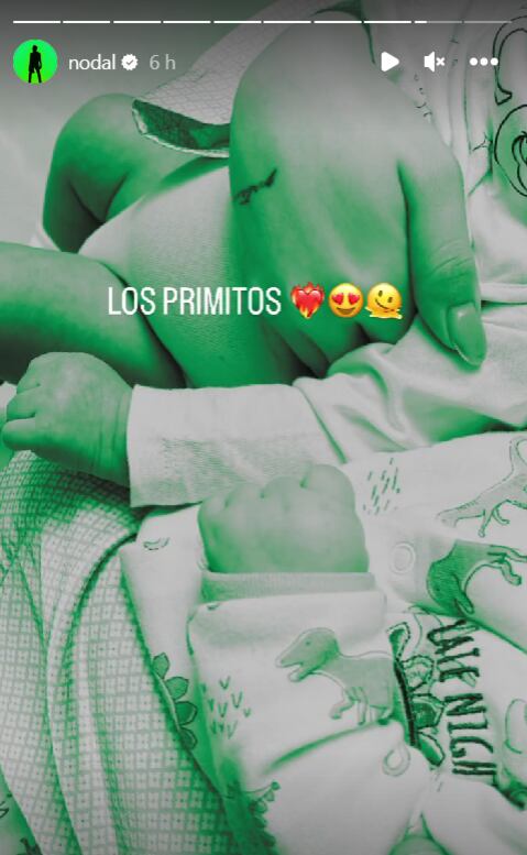 Christian Nodal convive con Amel, su sobrino
