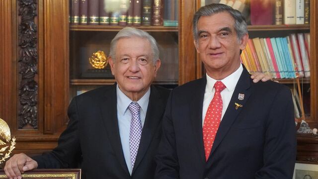 AMLO recibió este día en Palacio Nacional a Américo Villarreal, gobernador de Tamaulipas para revisar la agenda del estado