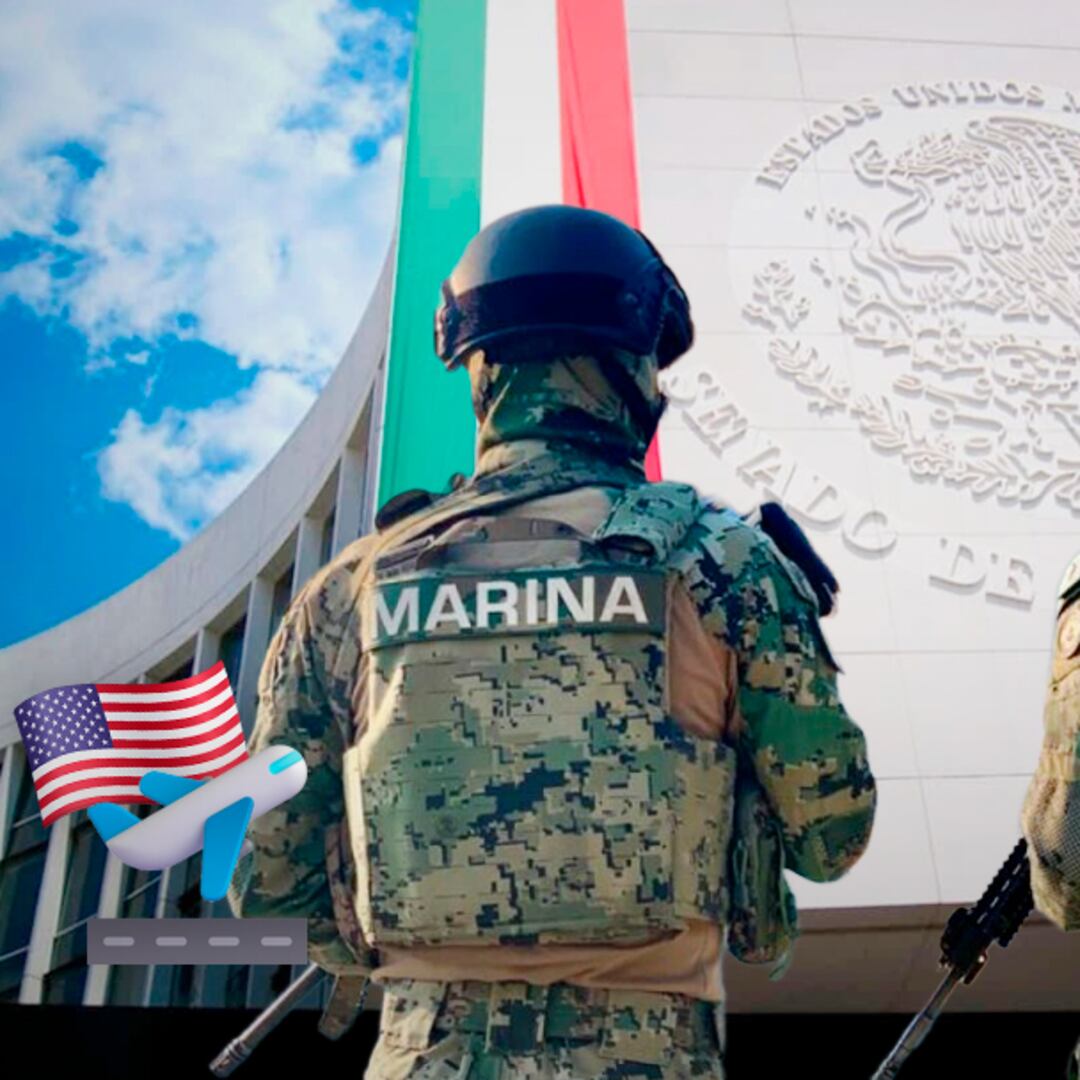 Senado de México avala salida de marinos mexicanos a Estados Unidos