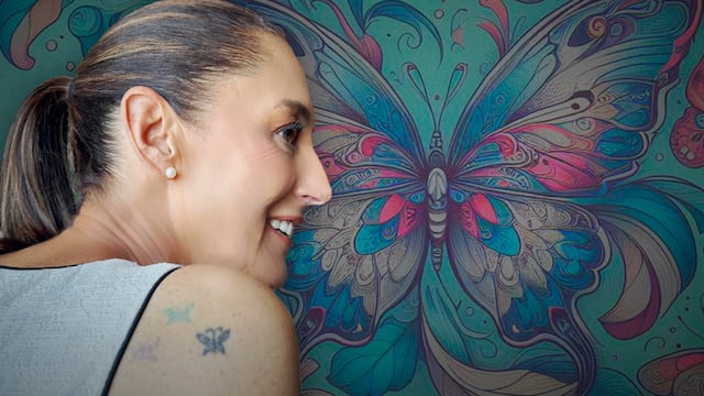 Claudia Sheinbaum y sus tatuajes