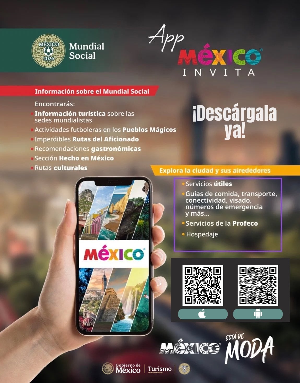 México Invita es la app para el Mundial 2026