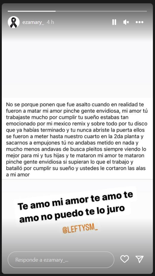 Historia de la esposa de Lefty SM