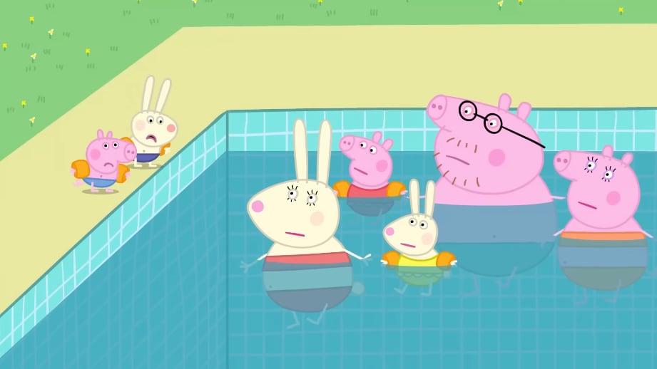 Peppa Pig por el Día del Nadador