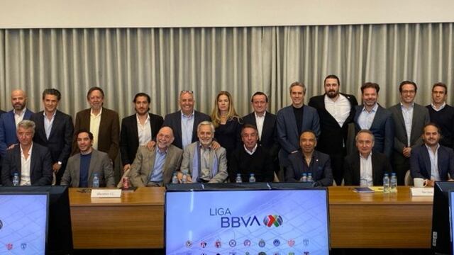 Asamblea de Clubes de la Liga MX.
