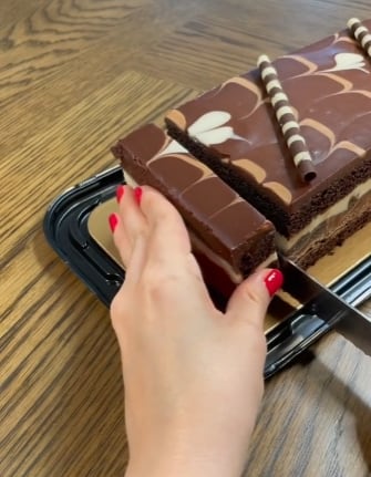 Pastel Tuxedo de Costco