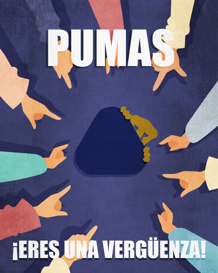 Pumas, víctima de los memes