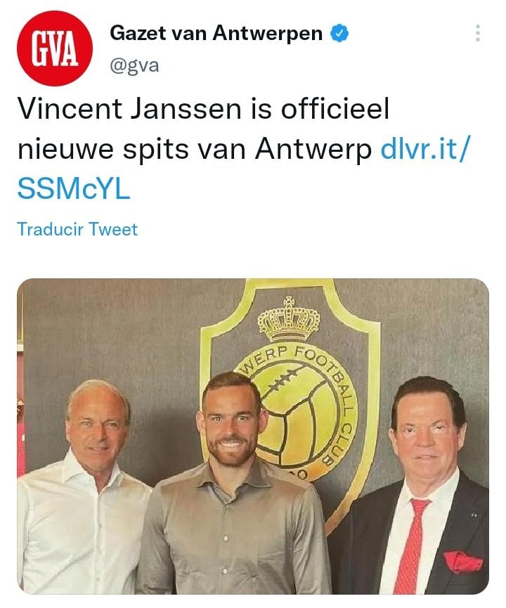 Vincent Janssen en Bélgica
