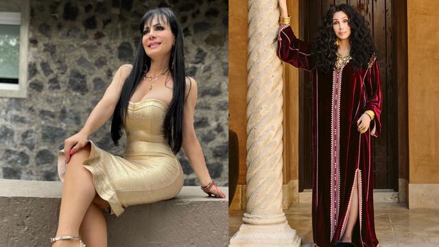 Maribel Guardia y Cher.