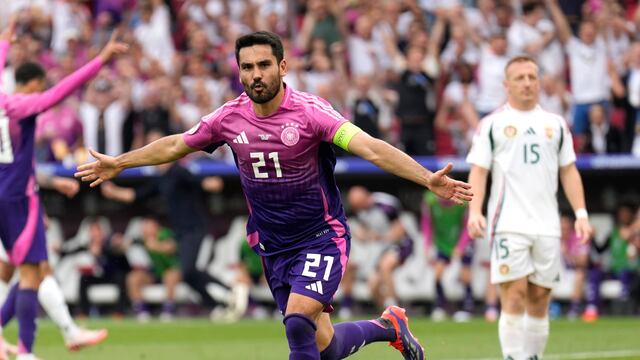 Alemania 2-0 Hungría; İlkay Gündoğan aumentó la ventaja.
