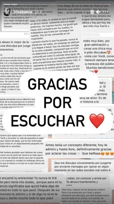 Irina Baeva agradece muestras de apoyo