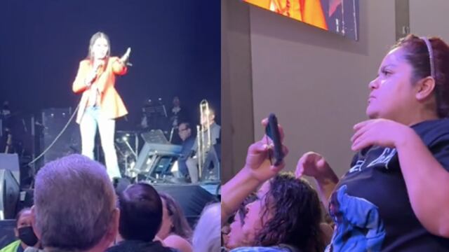 Ana Gabriel sienta a fan