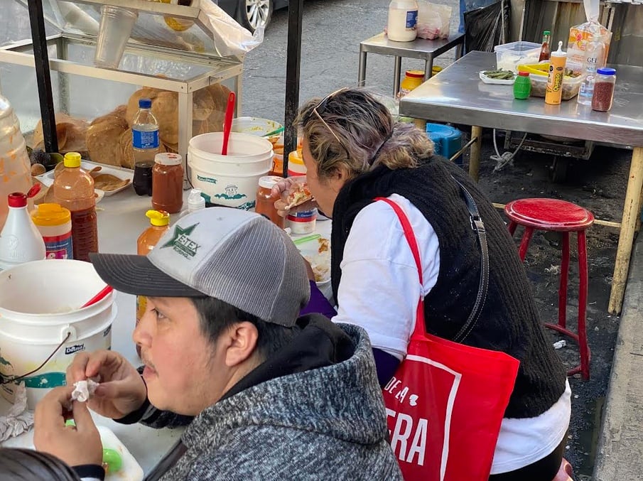 Taquería en Monterrey/Foto: Plácido Garza