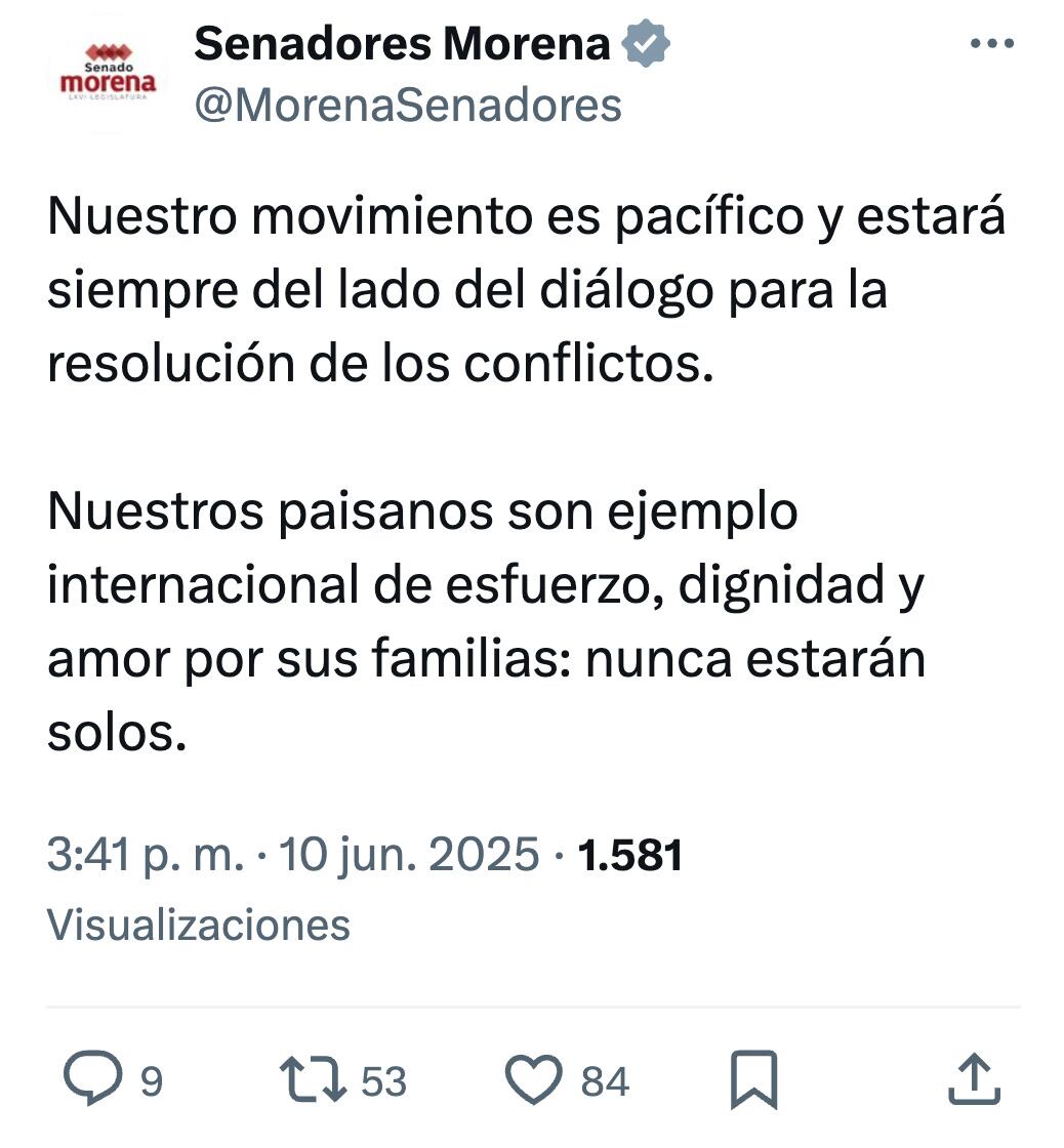Senadores de Morena