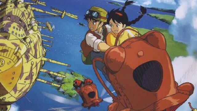 El Castillo en el Cielo de Studio Ghibli