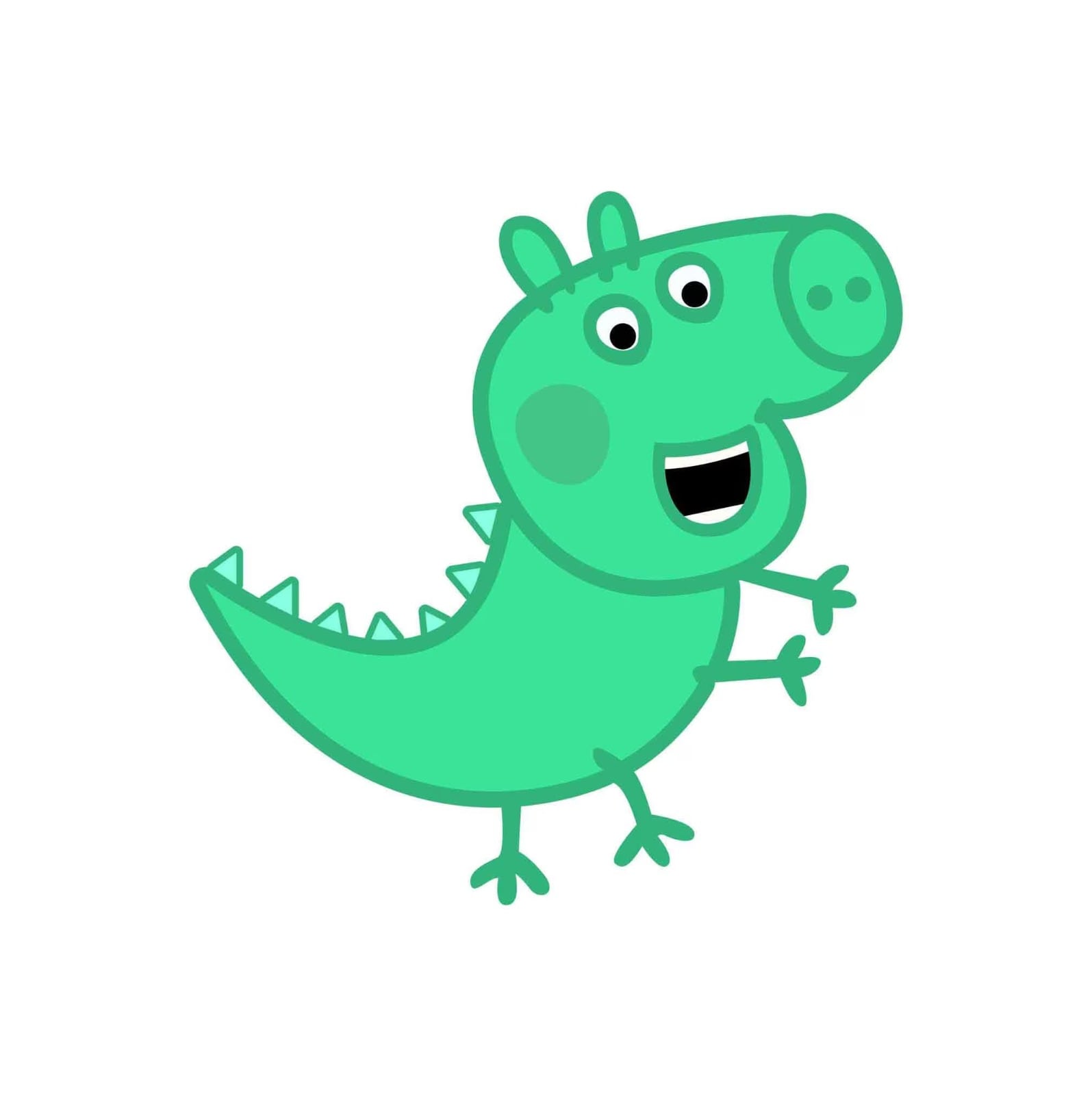 Sticker dinosaurio de George: Peppa Pig