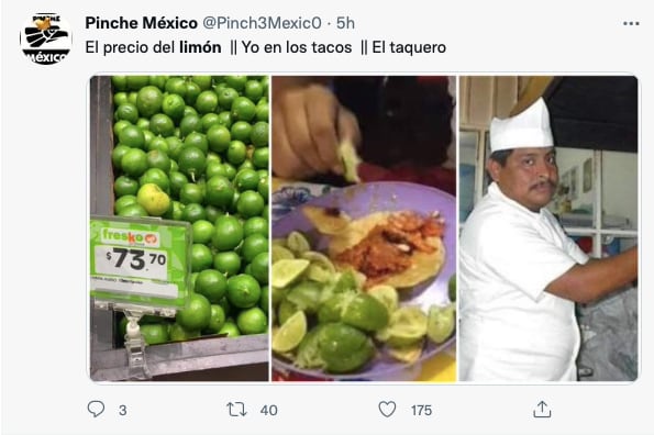 Memes por precio del limón