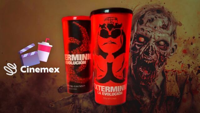 Vasos de Exterminio: La Evolución en Cinemex: Precio y cómo conseguir los coleccionables del combo
