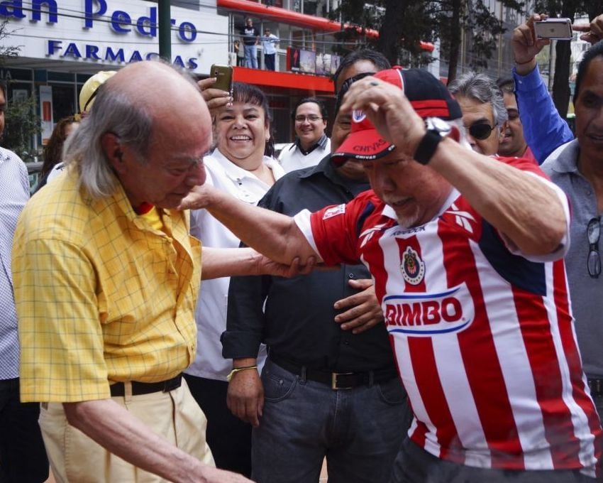 Manuel "el Loco" Valdés y Sergio Corona