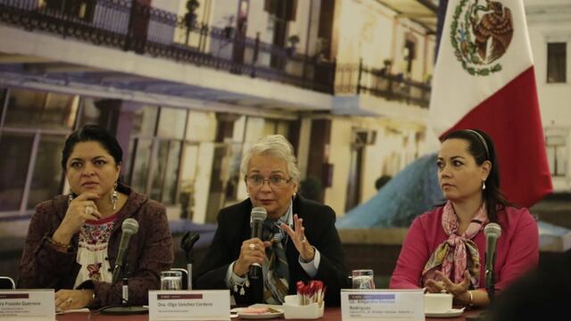 Olga Sánchez Cordero.