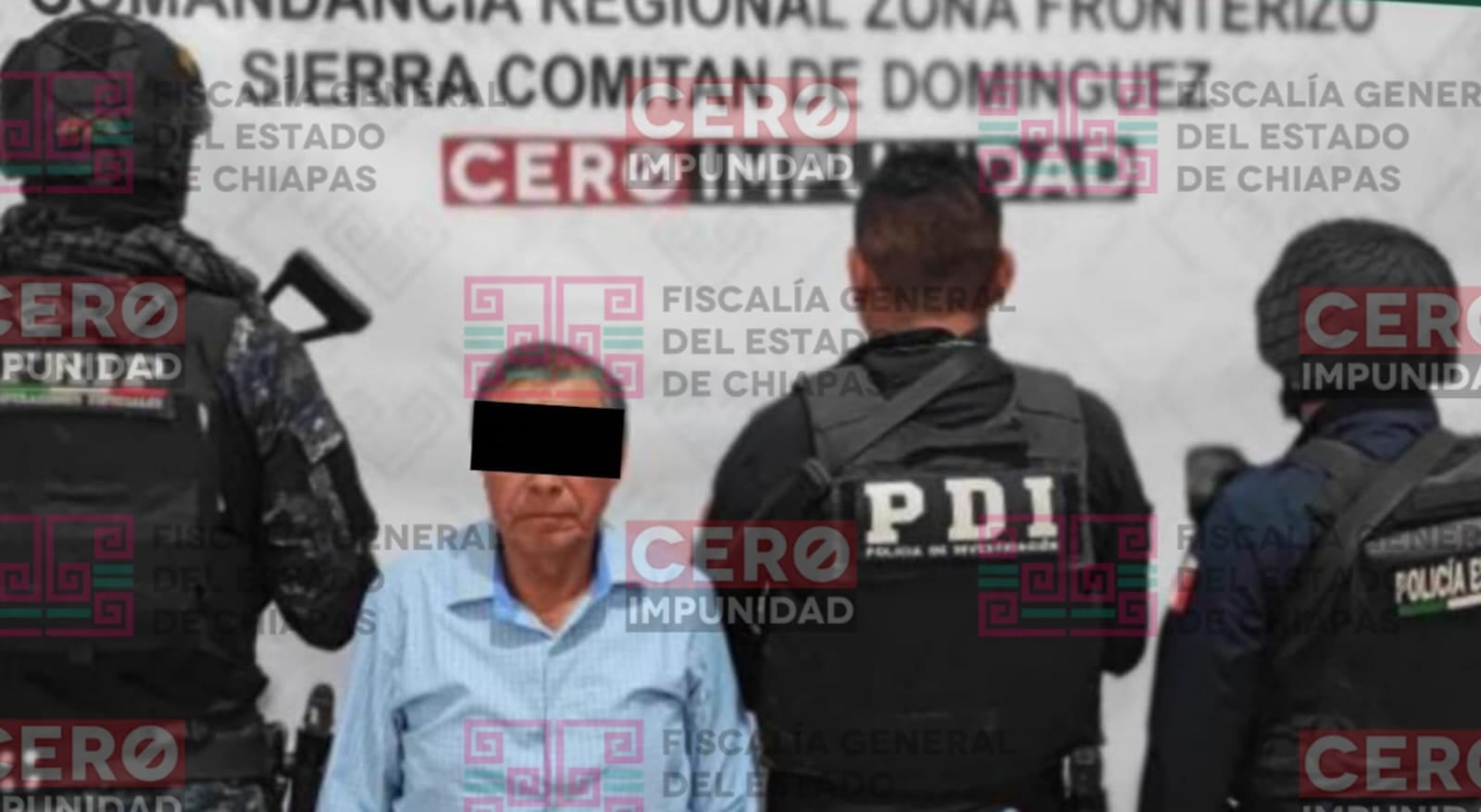 Rosember N, alcalde de Bella Vista, detenido