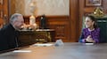 Sheinbaum se reúne con Pietro Parolin, secretario de Estado del Vaticano, en Palacio Nacional