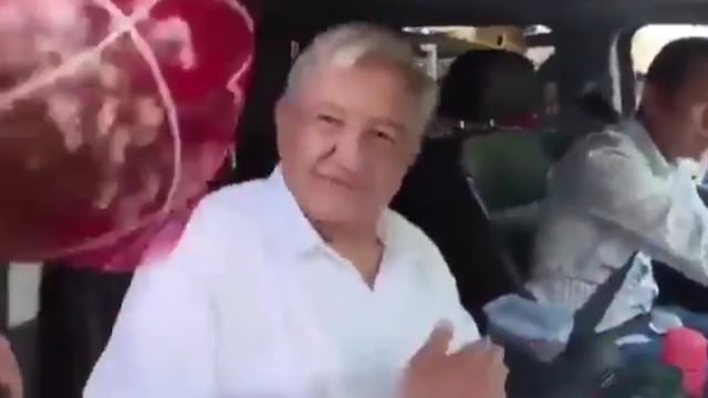 AMLO reaparece por su cumpleaños