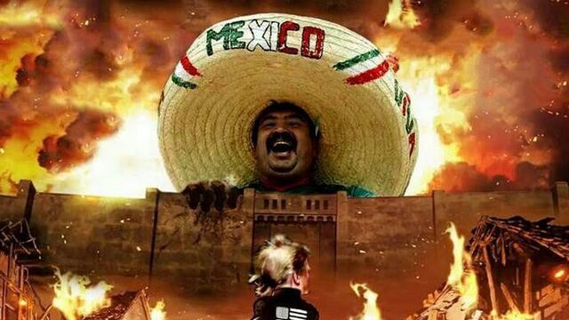 Si México deja de enviar cocaína y marihuana durante dos meses a Estados Unidos, ellos solitos tumbarán el muro.