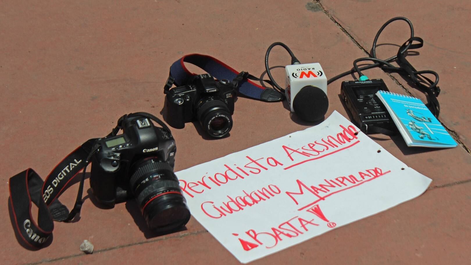 Agresiones a periodistas.