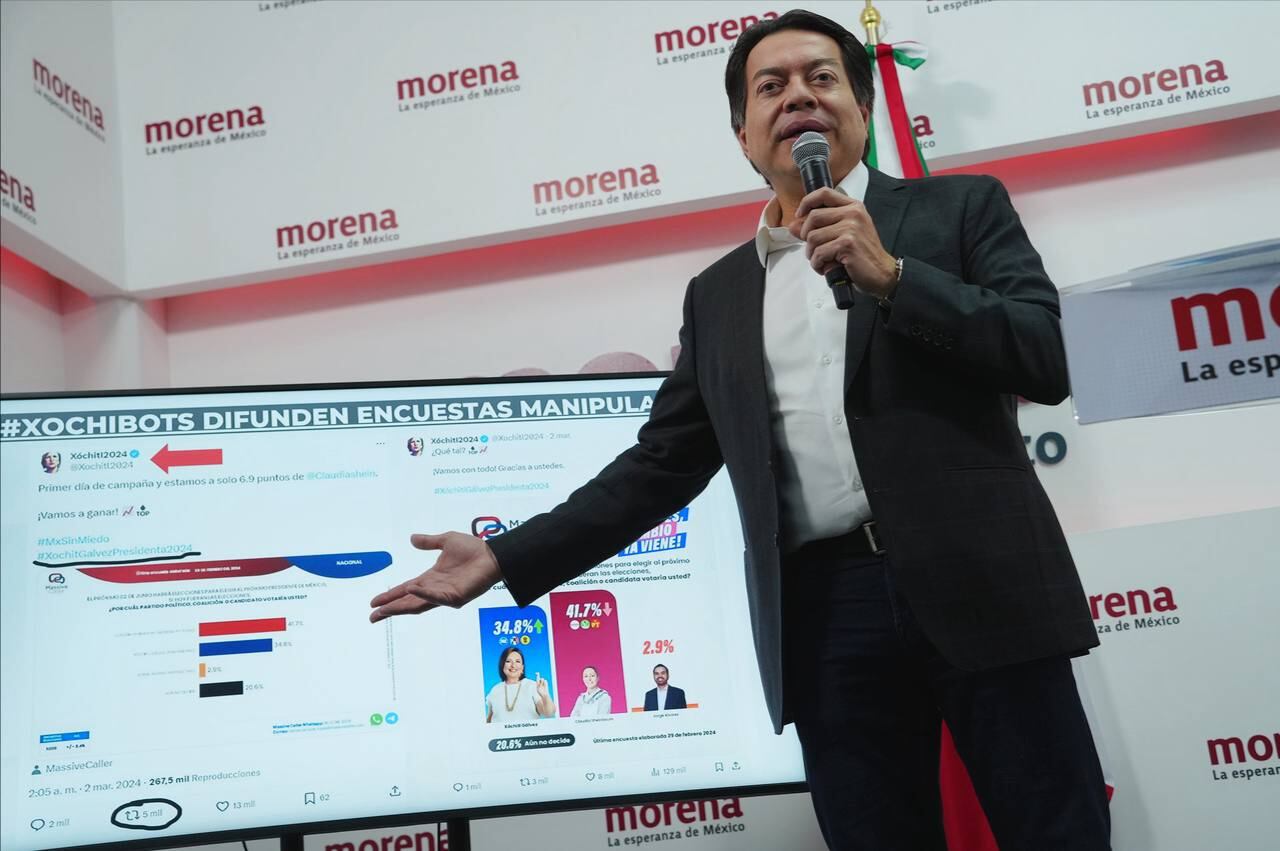 Mario Delgado, presidente nacional de Morena