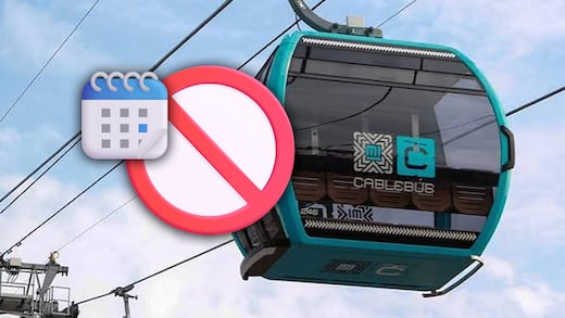 Cablebús suspenderá servicio en sus tres líneas a partir del 13 de julio