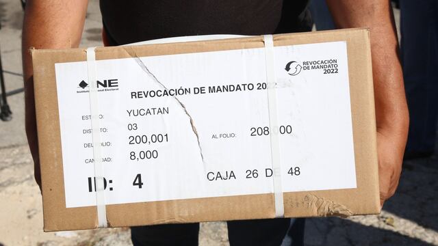 Boletas para la revocación de mandato