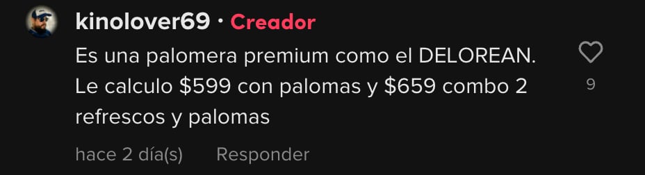 Precio palomera Rápidos y Furiosos en Cinemex