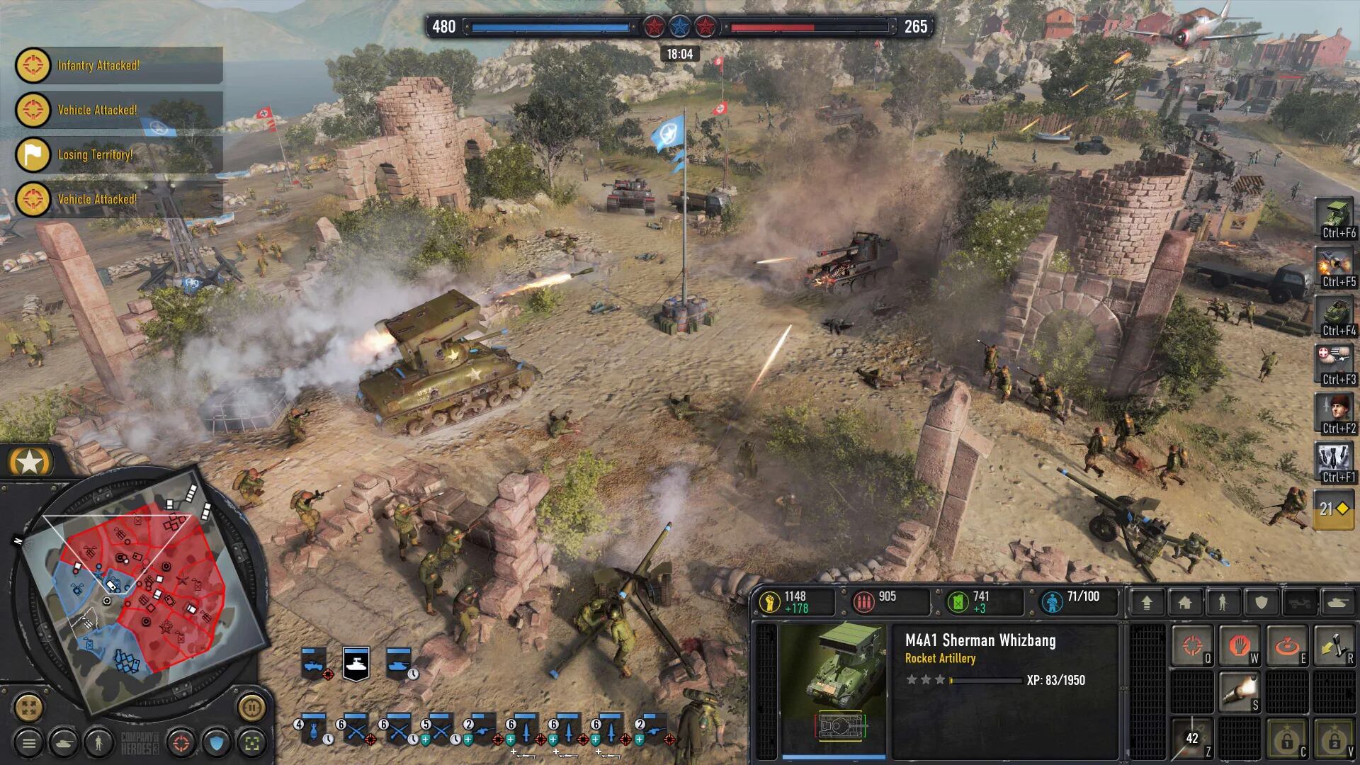 Reseña del juego de estrategia Company of Heroes 3