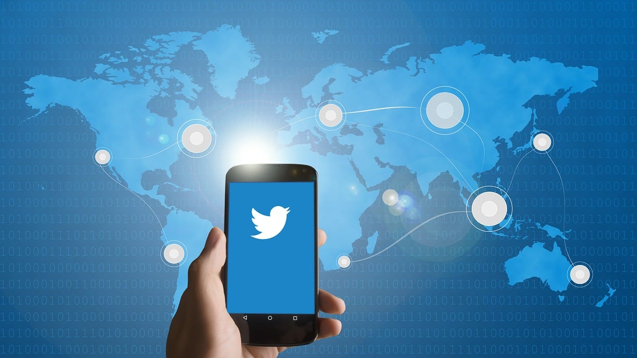 El logotipo de Twitter.